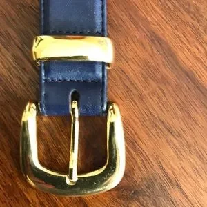 St. John | Accessories | St John Vintage Navy Blue Belt  display picture 1